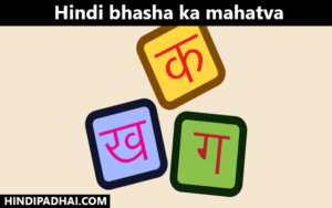 hindi bhasha ka mahatva